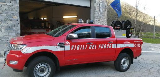 Macugnaga, nuova dotazione per i Vigili del Fuoco Volontari