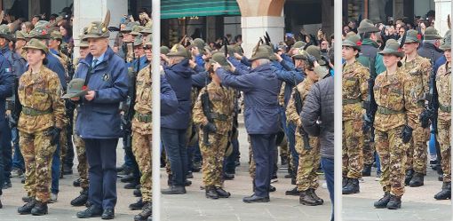 La cerimonia di Bassano del Grappa: l'alpino Sofia Russo 'riceve il cappello' La cerimonia di Bassano del Grappa: l'alpino Sofia Russo 'riceve il cappello'
