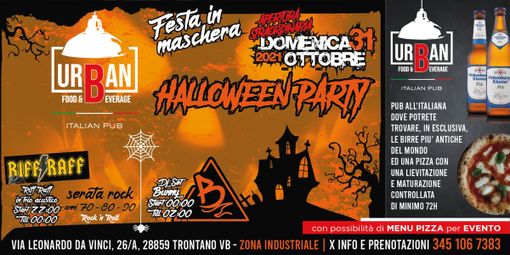 Apertura straordinaria dell’Urban Food&amp;Beverage per la festa di Halloween