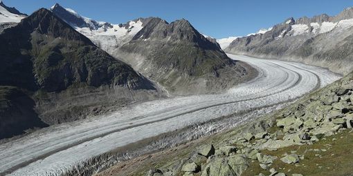 Un'escursione gratuita sul ghiacciaio dell’Aletsch Un'escursione gratuita sul ghiacciaio dell’Aletsch