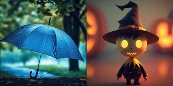 Pioggia su Halloween, poi la tregua ma non dura: il meteo dei prossimi giorni
