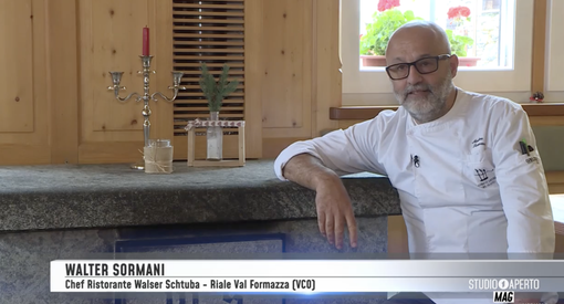 Mediaset torna in Ossola: il ristorante Walser Schtuba di Riale protagonista a Studio Aperto Mag