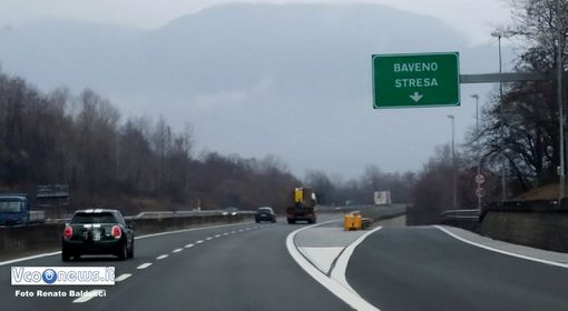A26, chiuso per due notti il tratto tra Baveno e l'allacciamento SS34