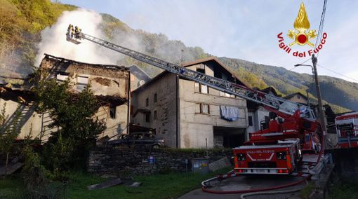 E' Piero Bonetti l'uomo morto nell'incendio di Calasca