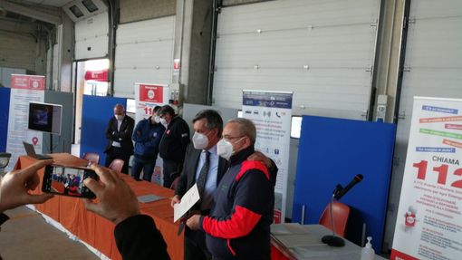 Attestato di riconoscimento ad Anpas per il servizio al Numero Verde Sanitario