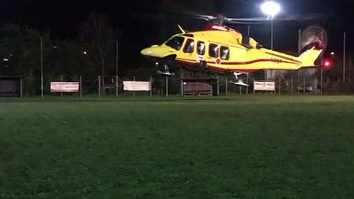 Realizzata nella sede di Eliossola la nuova piazzola per gli elicotteri del 118