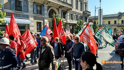 A Domo la manifestazione provinciale per la Festa dei Lavoratori FOTO E VIDEO A Domo la manifestazione provinciale per la Festa dei Lavoratori FOTO E VIDEO