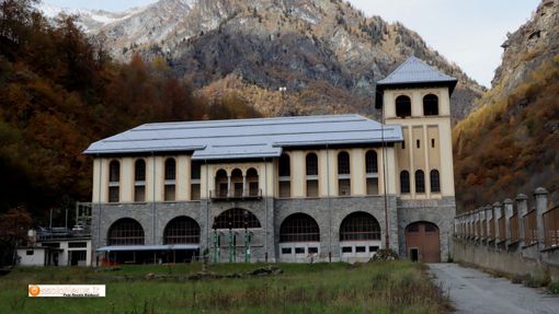La centrale di Rovesca ad Antrona La centrale di Rovesca ad Antrona