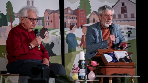 Bruno Gambarotta e Piero Bianucci a ''Sentieri e pensieri'