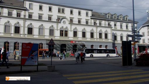 La stazione ferroviaria di Briga La stazione ferroviaria di Briga