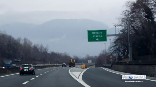 Autostrada A26, chiusura notturna tra Arona e Baveno