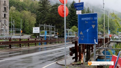 Manutenzione del ponte sull’Ovesca: scintille tra il sindaco Toscani e il gruppo Uniti per Villa
