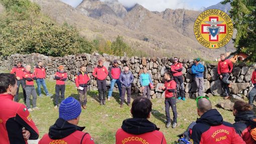Soccorso Alpino: fine settimana di addestramenti in Ossola  FOTO Soccorso Alpino: fine settimana di addestramenti in Ossola  FOTO