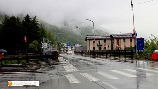 Pericoloso il tratto di provinciale al ponte sull'Ovesca   FOTO