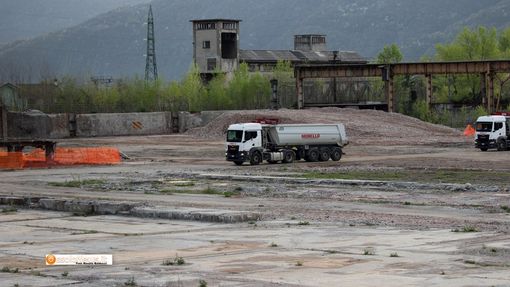 L'area ex Sisma, di proprietà del gruppo Beltrame L'area ex Sisma, di proprietà del gruppo Beltrame