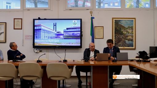 La presentazione del progetto 'Hydrogen Valley' a Villadossola La presentazione del progetto 'Hydrogen Valley' a Villadossola