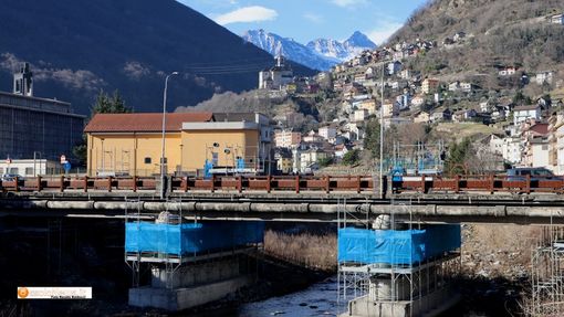 Non ancora terminati i lavori al ponte sull'Ovesca