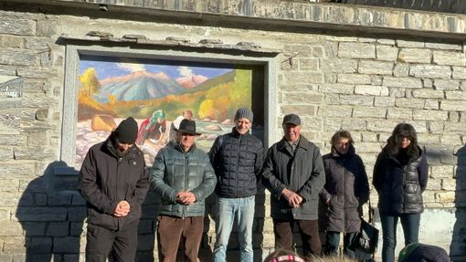 Toceno omaggia l’antico lavoro della lavandaia con due nuovi affreschi