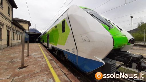Primo viaggio sulla Milano - Domodossola per il 'Caravaggio' di Trenord  FOTO E VIDEO