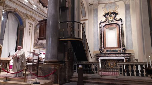 Collegiata, presentato il restauro della cappella di San Giuseppe FOTO E VIDEO