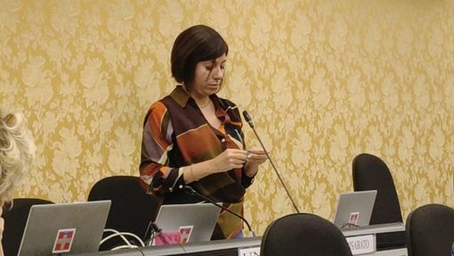 La capogruppo regionale del M5S Sarah Disabato