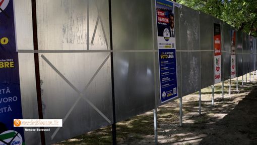 Finita l'era dei manifesti elettorali? In Ossola molti gli spazi vuoti Finita l'era dei manifesti elettorali? In Ossola molti gli spazi vuoti