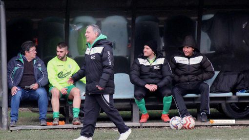 Enrico Castelnuovo, allenatore di un  Vogogna in ripresa