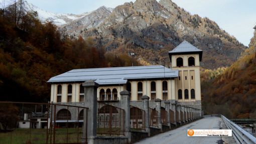 La centrale Enel di Rovesca, in Valle Antrona La centrale Enel di Rovesca, in Valle Antrona