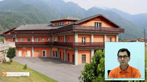 La sede del Ciss Ossola, nel riquadro Andrea Lux