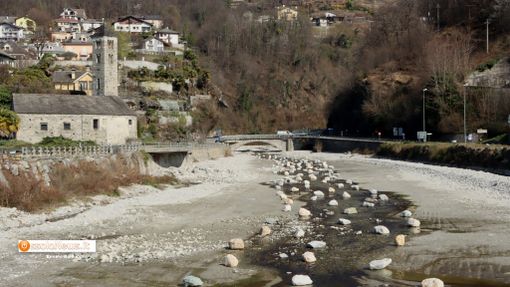 Poco beneficio ai corsi d'acqua dalla piogga di mercoledì