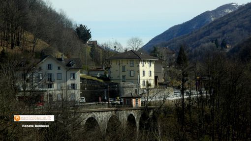 Vigezzina, traffico ferroviario interrotto a Ribellasca Vigezzina, traffico ferroviario interrotto a Ribellasca