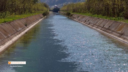 Il canale Enel a Villadossola