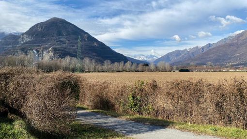 Il fiume Toce a Villadossola Il fiume Toce a Villadossola