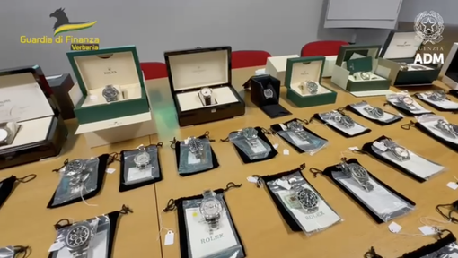 All’asta 350 orologi di lusso sequestrati per un valore  che supera il milione di euro VIDEO