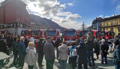 Arrivata a Macugnaga la nuova autopompa dei Vigili del Fuoco Volontari Arrivata a Macugnaga la nuova autopompa dei Vigili del Fuoco Volontari