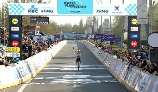 Elisa Longo Borghini trionfa alla "Dwaars door Vlaanderen"