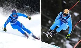 Franzoni e Paris argento e bronzo, due medaglie per Italia in discesa libera Franzoni e Paris argento e bronzo, due medaglie per Italia in discesa libera