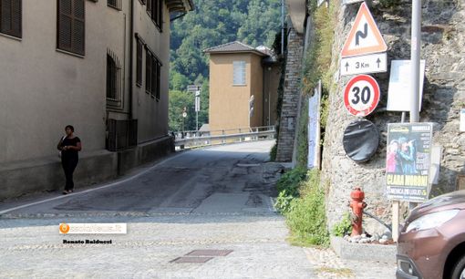 Villadossola, Piazza IV Novembre e ll'imbocco della Valle Antrona