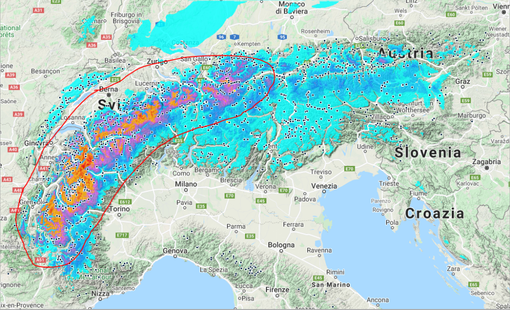 Neve in arrivo in alta Ossola Neve in arrivo in alta Ossola
