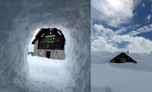 Silenzio, parla la neve al "Maria Luisa"  FOTO Silenzio, parla la neve al "Maria Luisa"  FOTO