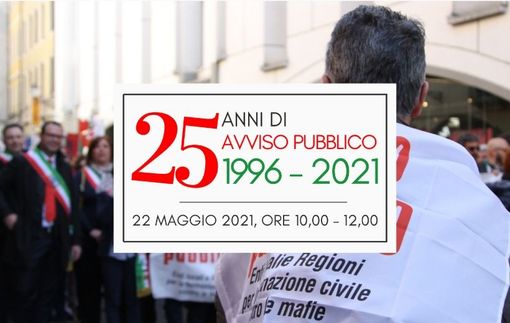 Avviso Pubblico: 25 anni di antimafia sociale