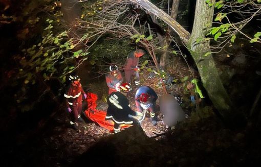 Ritrovato nella notte l'83enne disperso nei boschi di Mozzio