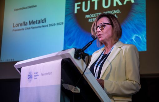 La verbanese Lorella Metaldi è la nuova presidente di Cna Piemonte Nord La verbanese Lorella Metaldi è la nuova presidente di Cna Piemonte Nord