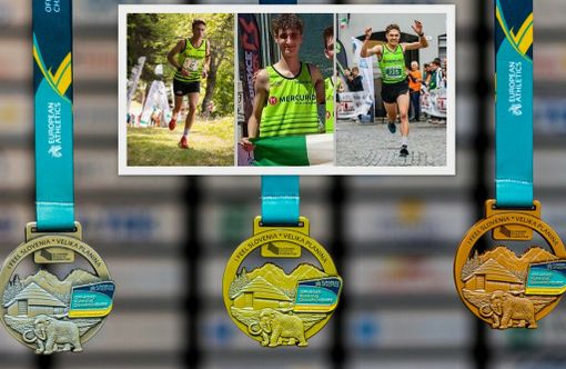 In Slovenia gli Europei di corsa in montagna: nel riquadro i tre atleti del Vco