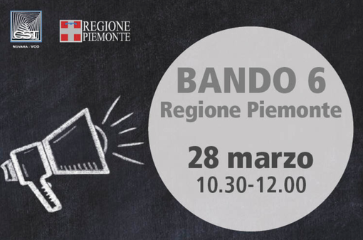 Incontro informativo sul bando regionale dedicato ai progetti di volontariato Incontro informativo sul bando regionale dedicato ai progetti di volontariato