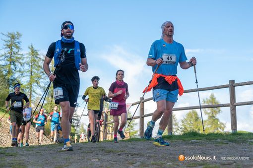 Benedetta Broggi e Roberto Delorenzi conquistano la Domobianca Vertical Race FOTO