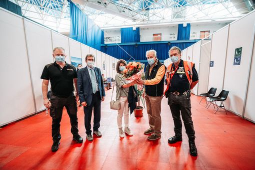 Locarno, somministrata ieri la duecentomillesima dose di vaccino