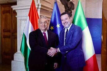 Salvini vede Orban: "Massima sintonia" su clandestini e focus su Ue e green deal