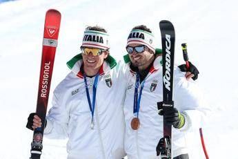 'Paris Jet-man' e 'Franzoni grandioso': festa a Bormio per le prime medaglie azzurre di Milano Cortina 'Paris Jet-man' e 'Franzoni grandioso': festa a Bormio per le prime medaglie azzurre di Milano Cortina