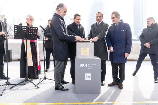 Milano, inaugurato in Fiera il cantiere del nuovo centro di produzione RAI